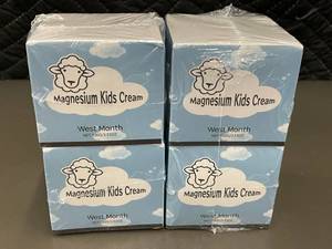 West Month Magnesium Kids Cream 100g - 4-Pack