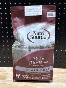 Nutri Source Prairie Select Recipe Dog Food 5 LB Bag