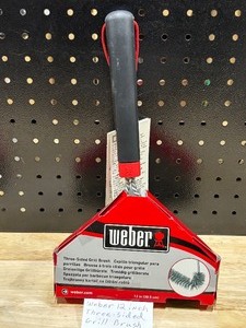 Weber 12 Three Sided Grill Brush