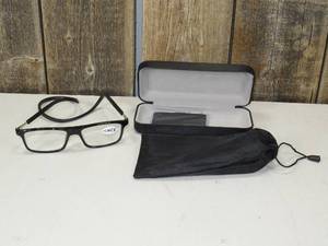 noble glasses brand - 3.00 reading glasses, black,