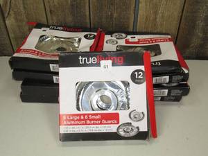 9 Foil Burner Covers Trueliving G0305 Covers Foil Burner 12ct