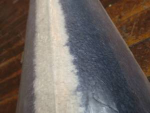 Pillowfort - Blue Striped Area Rug, 5 x 7