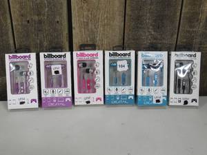 Billboard - Stereo In-Ear Earbuds (set of 6)