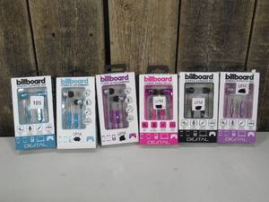 Billboard - Stereo Earbuds Mic (set of 6)