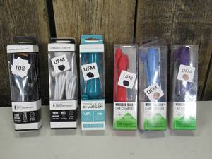 Wireless Gear - Car Charger & USB-A  (set of 6)