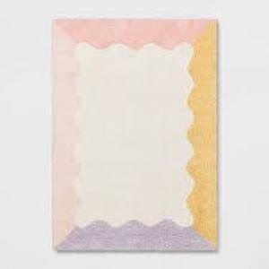 4x56 Wave Kids Rug Pink - Pillowfort