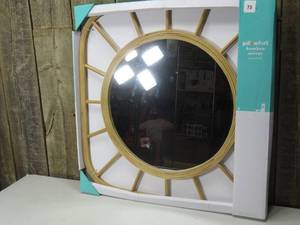 Bamboo Square Kids Mirror - Pillowfort