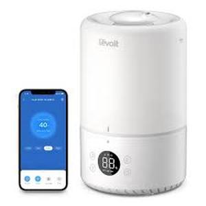 Levoit 200S Dual Smart Top Fill Humidifier Cool Mist, Ultrasonic, No Filter, 25 Hr Run, 100-300 sq. ft., Bedroom & Baby