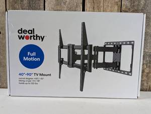 Full Motion 40 - 90 TV Mount - dealworthy Steel, 120lb Capacity