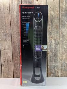 Honeywell QuietSet 8-Speed Oscillating Tower Fan Black HYF290B Programmable Timer, Quiet Operation