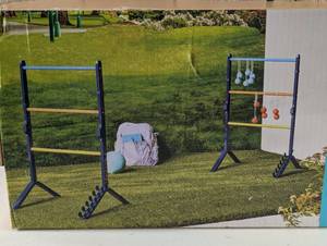 10 x 24.8 Ladder Ball Steel - Embark Outdoor Lawn Toss Game, 2-4 Players
