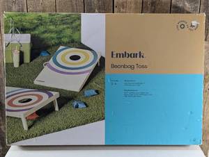 Bean Bag Toss 2 x 3 Wood Cornhole - Embark with Bags