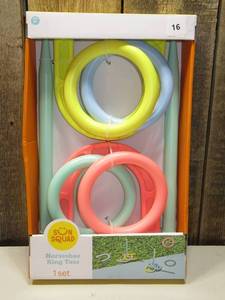 Sun Squad Horseshoe Ring Toss Game Set Lawn Game