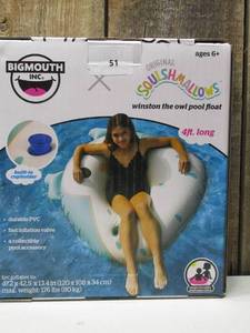 BigMouth x Squishmallows Original Winston the Owl Giant Pool Float