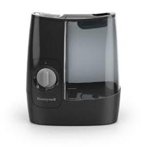 Honeywell HWM845 Warm Mist Humidifier with Essential Oil Cup Filter Free Black Quiet Operation, 24-Hour Run Time