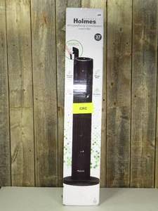 Holmes 37 Whisper Force Tower Oscillating Fan with Clean Breeze