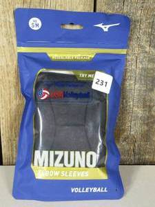 Mizuno Padded Elbow Sleeves - Black LXL