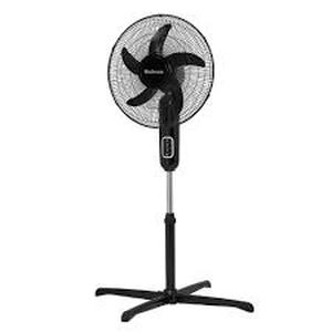 Holmes 16 Blade Breeze Manual Stand Oscillating Fan Black