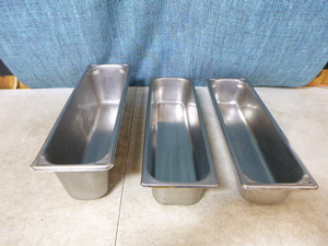 3 Half Lon Steam Table Pans