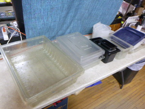 Plastic Storage Containers and Lids