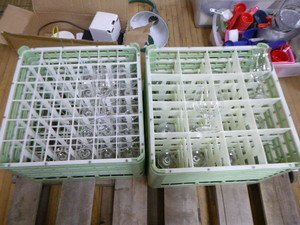 2 Crates of Stemware