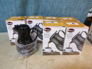 7 Winware Swirl Insulated Beverage Servers