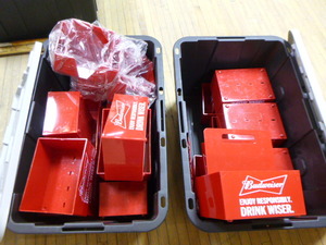 2 Totes of Bar Caddies