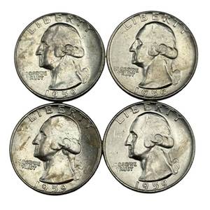 (4) Washington Silver Quarters - Higher Grade