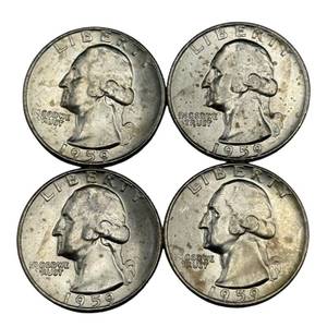 (4) Washington Silver Quarters - Higher Grade