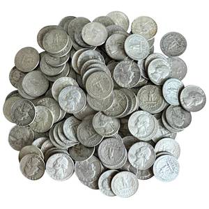 (4) Washington Silver Quarters&nbsp- Random Dates