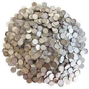 (10) Roosevelt Silver Dimes&nbsp- Random Dates