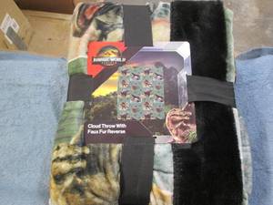 Jurassic world throw...