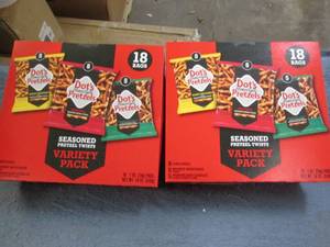 2 18 Bag boxes of single serve Dots...