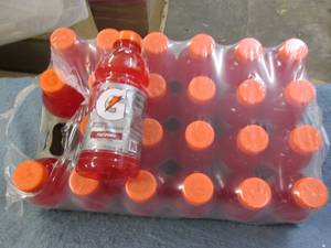 24 Pack of Gatorade fruit punch dat...