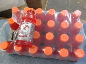 24 Pack of Gatorade fruit punch dat...