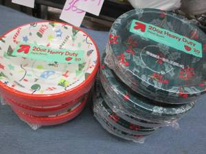 8 20 Count large paper bowls...