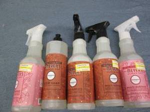 5 Mrs Meyers clean day assorted cle...