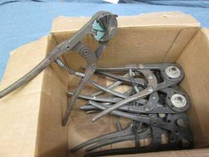 Lot of rivet cutters...