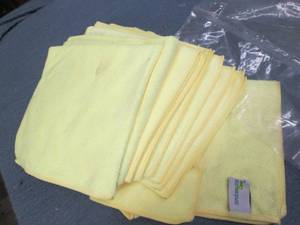 Lot of microfiber towels...
