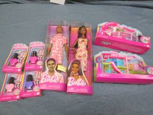 Barbie lot...