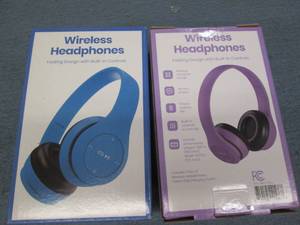 2 Wireless headphones...