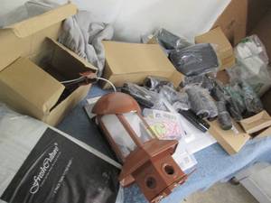 Box of assorted new items...