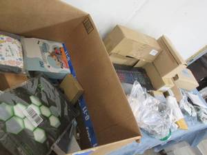 Box of all new inventory...