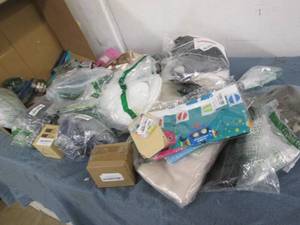 Box of assorted new items...