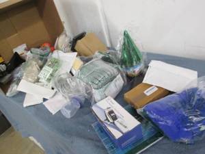 Box of assorted new items...