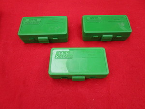 (3) Pistol Shell Cases