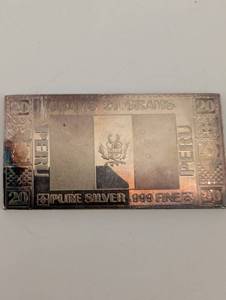 The Silver Mint Silver Bar 20g 999 Fine