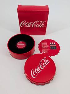 Coca-Cola Bottle Cap Coin 6g .999 Fine Colorized Silver - 2025