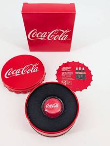 Coca-Cola Bottle Cap Coin - 6g .999 Silver Colorized Niue 2023 - One Dollar
