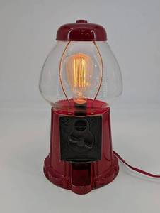 Vintage Gumball Machine Turned Into A Light